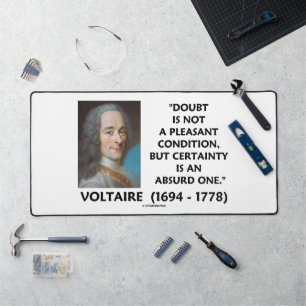 Doute Pas Bon État Certitude Voltaire
