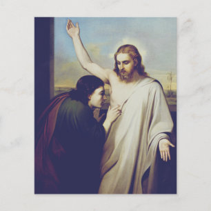 Douter de Saint Thomas par Silvestro Lega