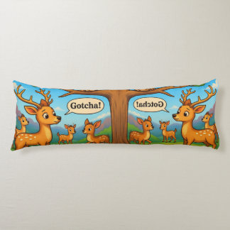 Doux Coussin de Corps de Cerf de Dessin Animé "Got