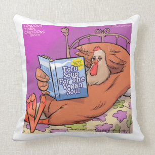 Doux Coussin de Jet en Coton Biologique Végétalien