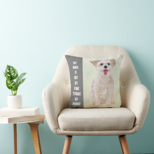 Doux Coussin de Maison Morkie