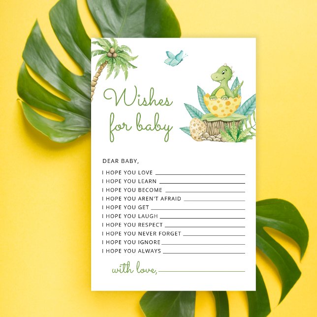 Doux Dinosaur Aquarelle Voeux pour Baby Game (Créateur téléchargé)