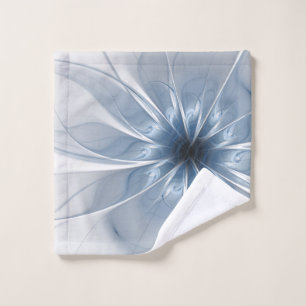 Doux et tendreté bleu fleur imaginaire fractal cu