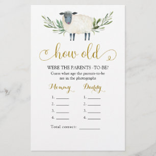 Doux Petite Agneau Verdure Comment vieux parents