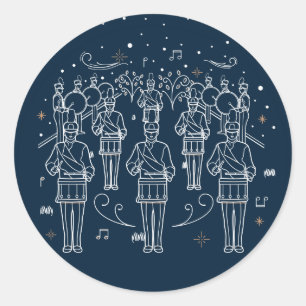 DOUZIÈME JOUR DE NOËL / Autocollants de Noël