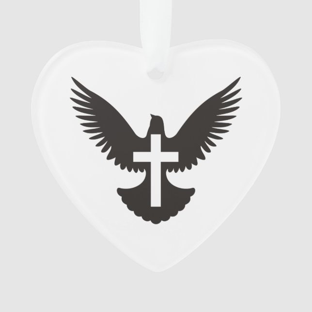 Dove avec l'ornement croisé (devant)