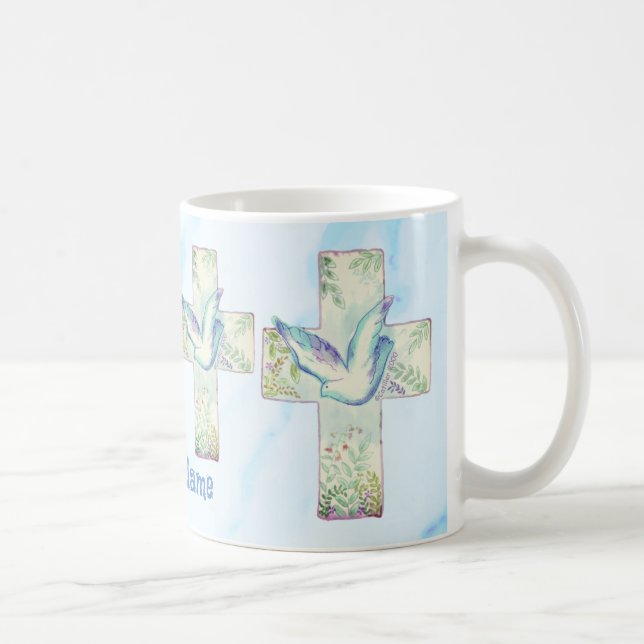 Dove Cross mug (Droite)