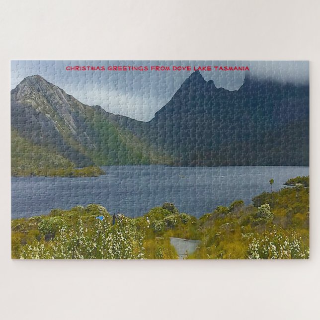 Dove Lake Tasmania Australie Jigsaw Puzzle (Horizontal)