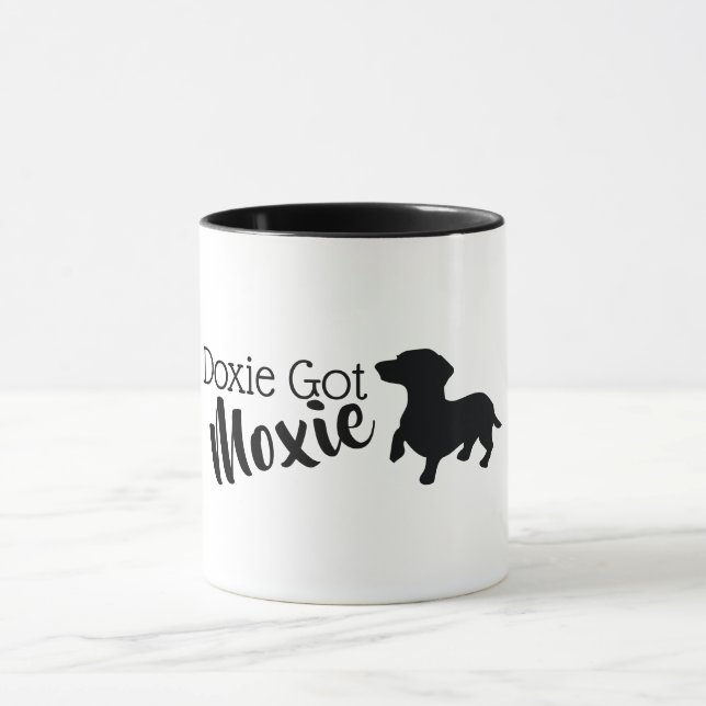 Doxie A Moxie Classic Mug (Centre)