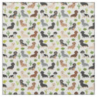 Doxie Cactus Tissu - don de dachshunds mignons