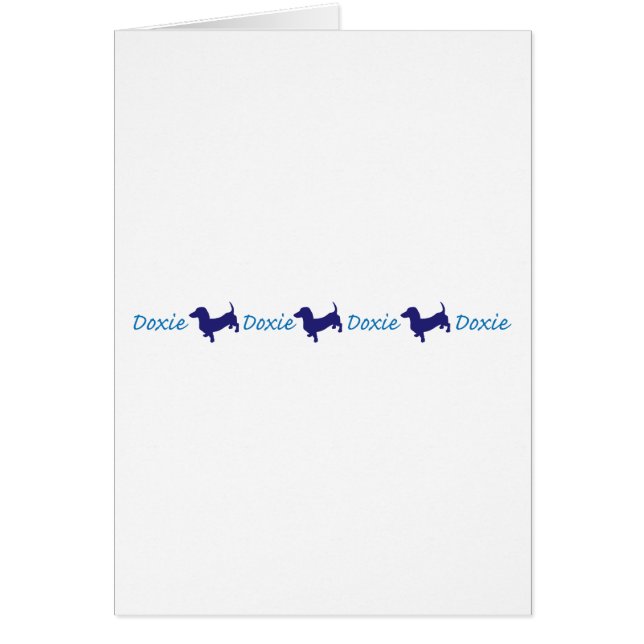 Doxie-Doxie-Doxie - Teckel (Devant)