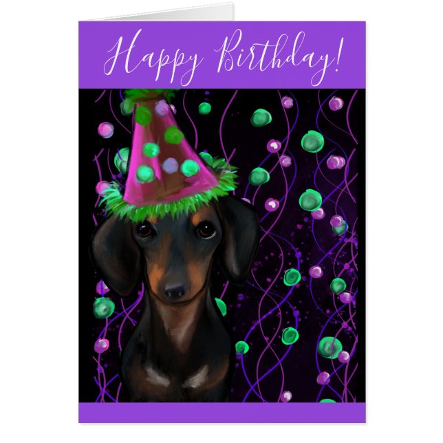 Doxie noir et marron (Devant)