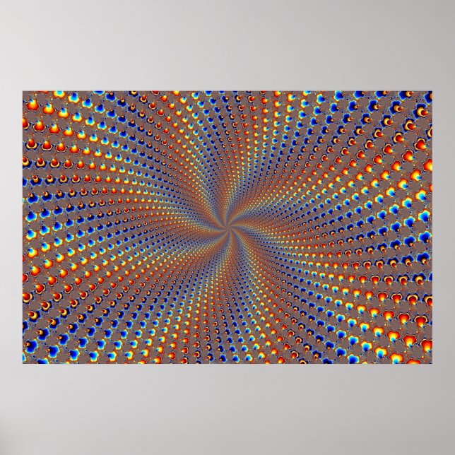 dp pfau - Poster fractal (Devant)