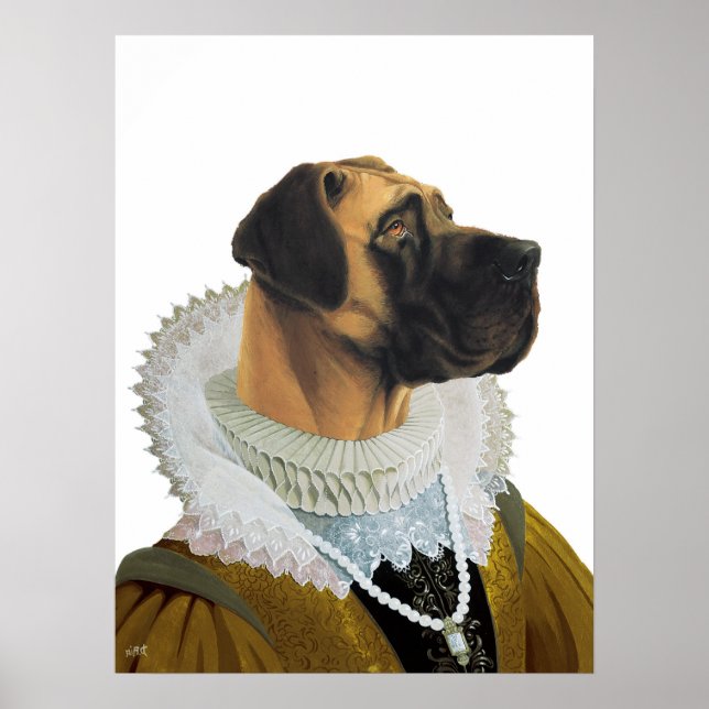 DR184 Affiche Great Dane (Devant)