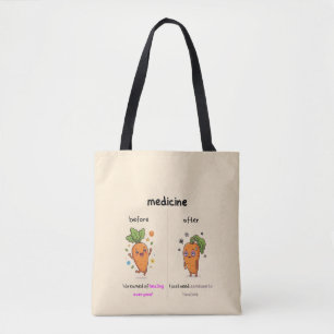 Dr Carrot Before & After Medicine - sac fourre-tou