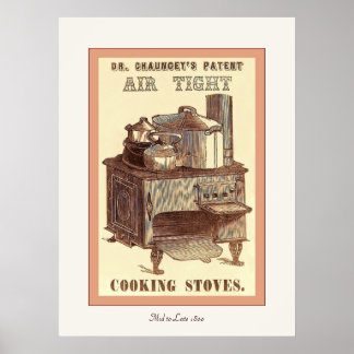 Dr Chauncey's ~ Poster publicitaire Vintage.