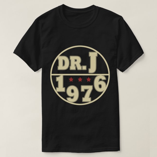 Dr J 1976 T-shirt (Design devant)