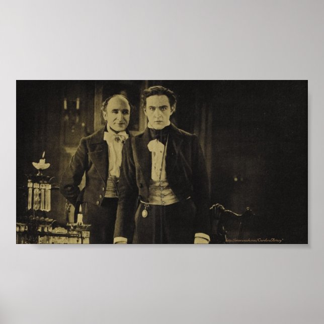 Dr Jekyll et M. Hyde (1920) Barrymore Poster (Devant)