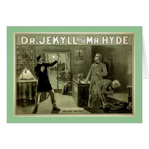Dr. Jekyll Vintage Theater Poster