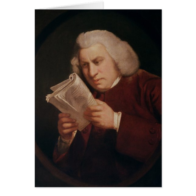 Dr. Samuel Johnson 1775 (Devant)