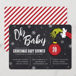 Dr. Seuss Baby Shower Grinch Baby Oh