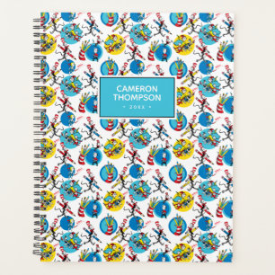 Dr Seuss Caractères avec Motif de crayons