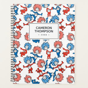 Dr Seuss Chose Une Chose Deux Motifs du drapeau