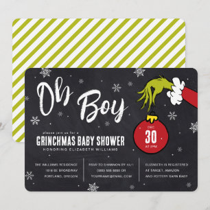 Dr. Seuss Fête de bébé Oh Boy Grinch