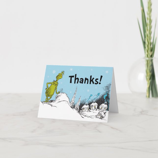 Dr. Seuss | Grinch Hiver Anniversaire Merci (Devant)