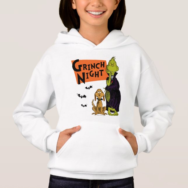 Dr Seuss | Hallowen Grinch Night Graphic (Devant)
