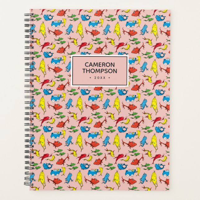 Dr Seuss | Un poisson deux Motifs de poisson (Devant)