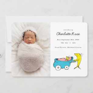 Dr Seuss   Un poisson - Faire-part de naissance fi