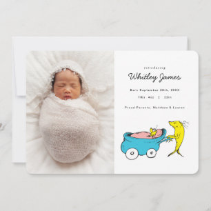 Dr Seuss   Un poisson - Faire-part de naissance ga