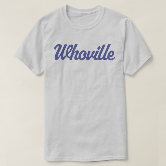 Dr Seuss | Who-ville Script Logo T-Shirt (Design devant)