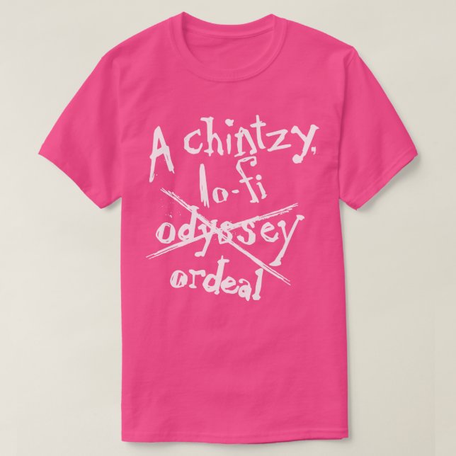Dr. VonFiend Un chintzy lofi épreuve TShirt (Design devant)