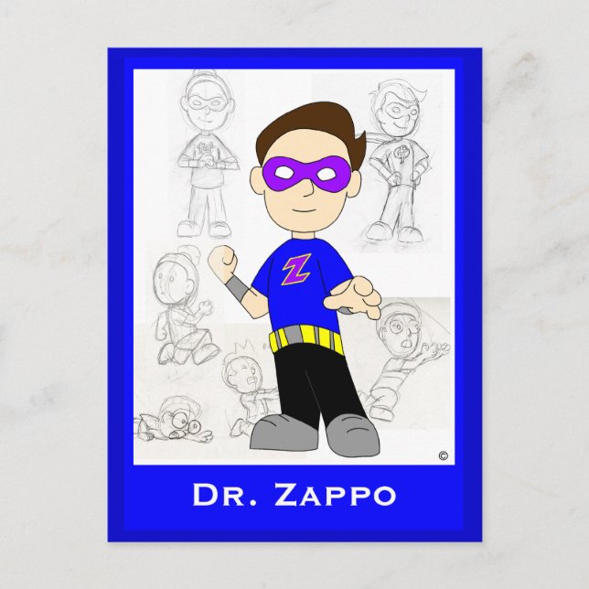 Dr. Zappo : Carte Postale (Devant)
