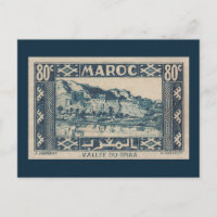 Draa Valley, Maroc - Carte postale