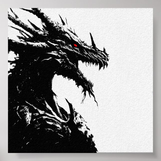 DRACONIAN | Impression papier mat (Devant)