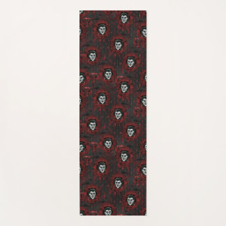 Dracula Vampire Éffrayant Halloween tapis de yoga