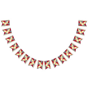 Drag Feather Pride Drapeau Bannière de Bunting Par