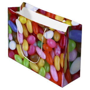 Dragées à la gelée de sucre sur le grand sac de