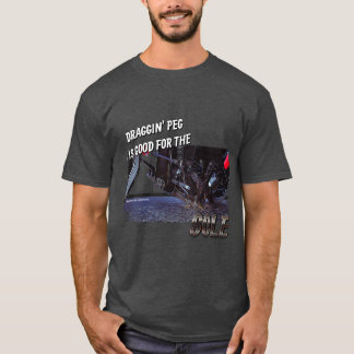 Draggin' Peg est bon pour le t-shirt moto Sole