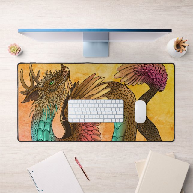 Dragon à plumes (Bureau 1)