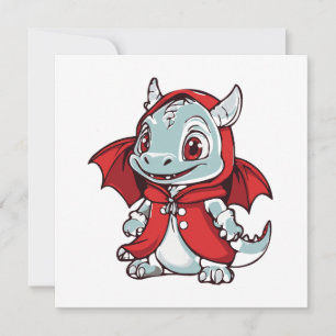 Dragon albinos en rouge