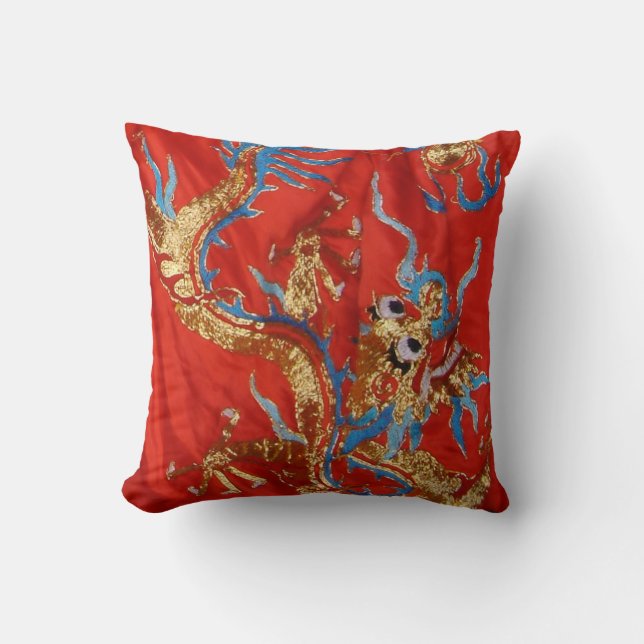 Dragon American MoJo Coussins (Recto)