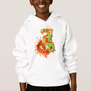 Dragon-Année flamboyante des chemises de dragon