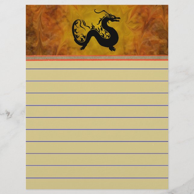 Dragon asiatique (Devant)