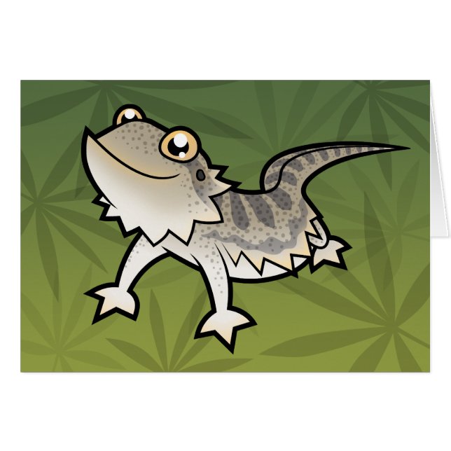 Dragon barbu de bande dessinée/dragon de Rankin (Devant horizontal)