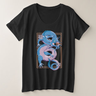 Dragon bleu chinois