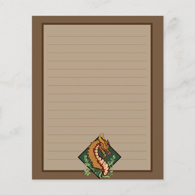 Dragon Brown stylisé (Devant)